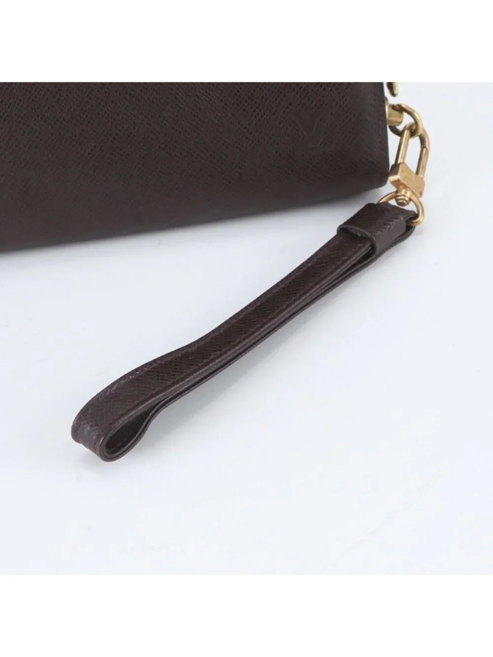 Louis Vuitton Taiga Baikal Leather Clutch Pouch Business